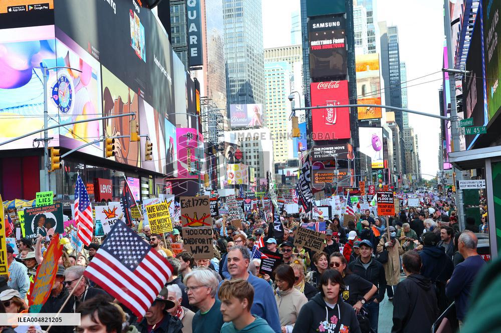 No Kings Protest in New York