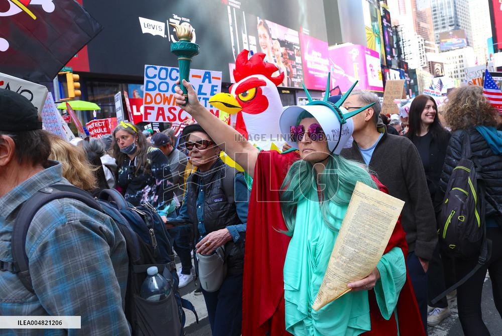 No Kings Protest in New York