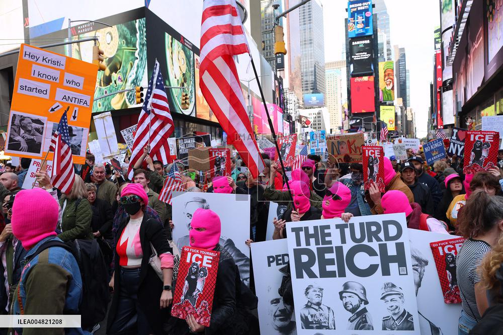 No Kings Protest in New York