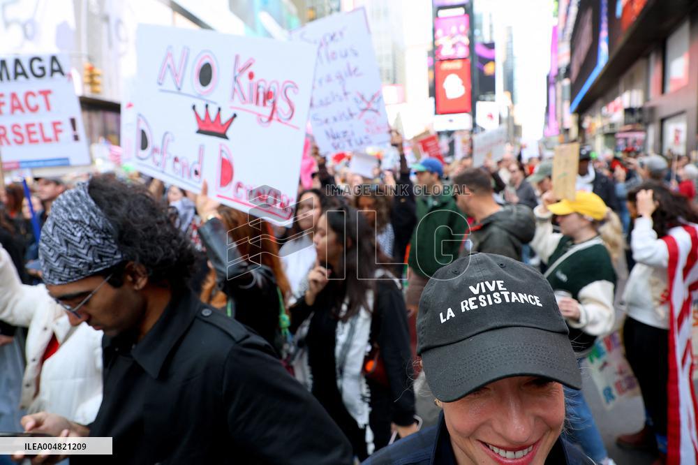 No Kings Protest in New York