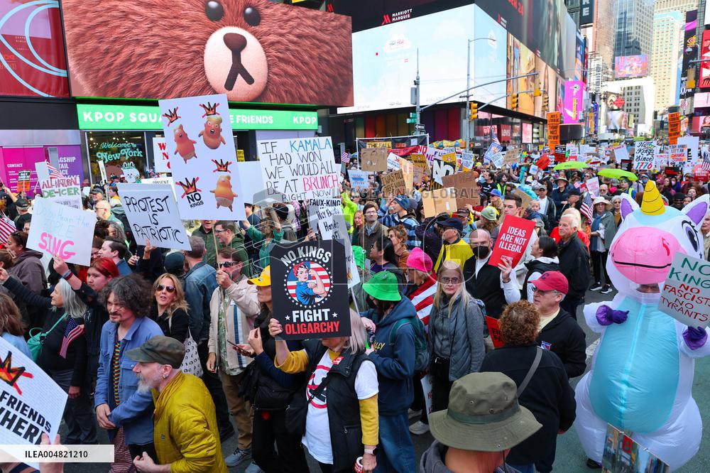No Kings Protest in New York