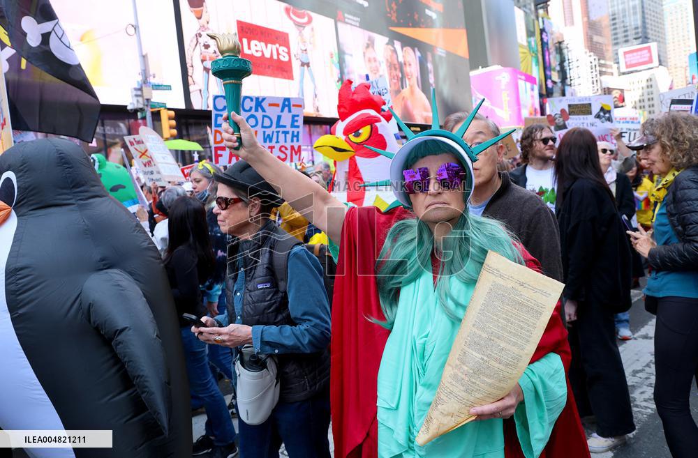 No Kings Protest in New York