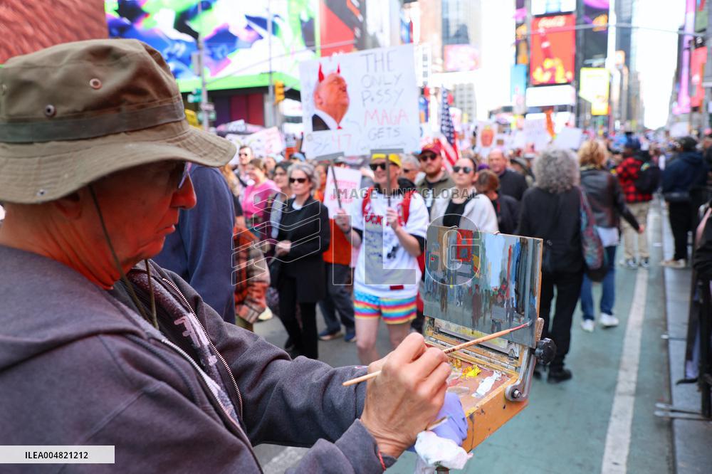 No Kings Protest in New York