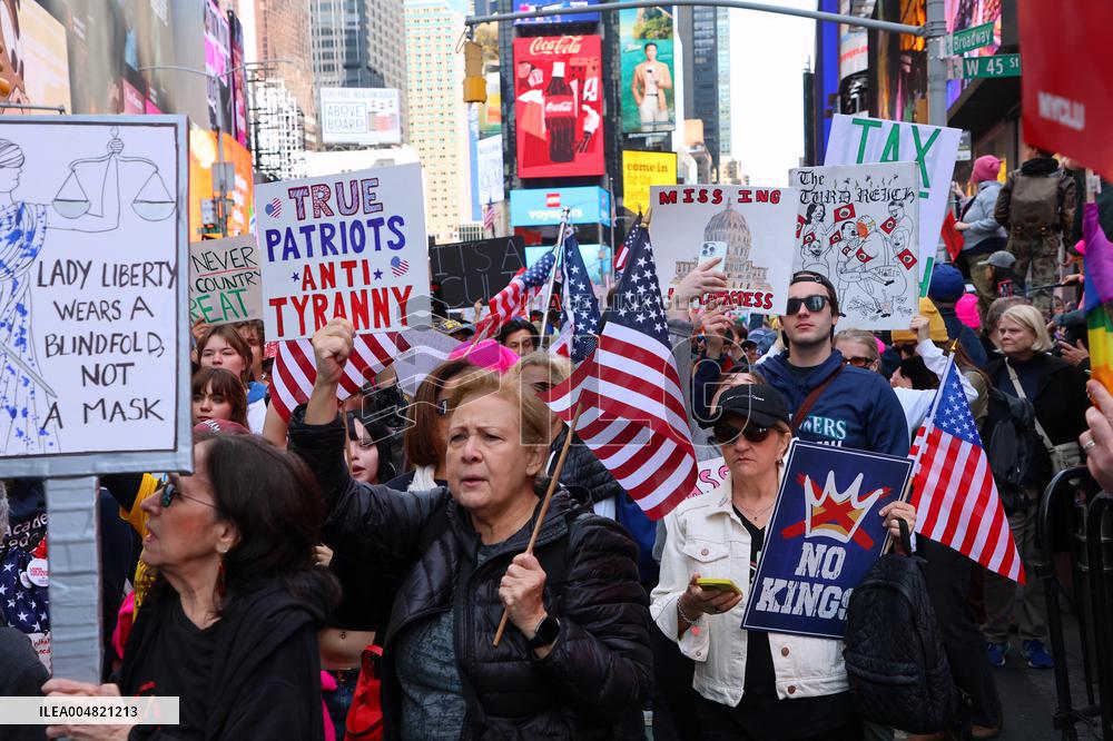 No Kings Protest in New York