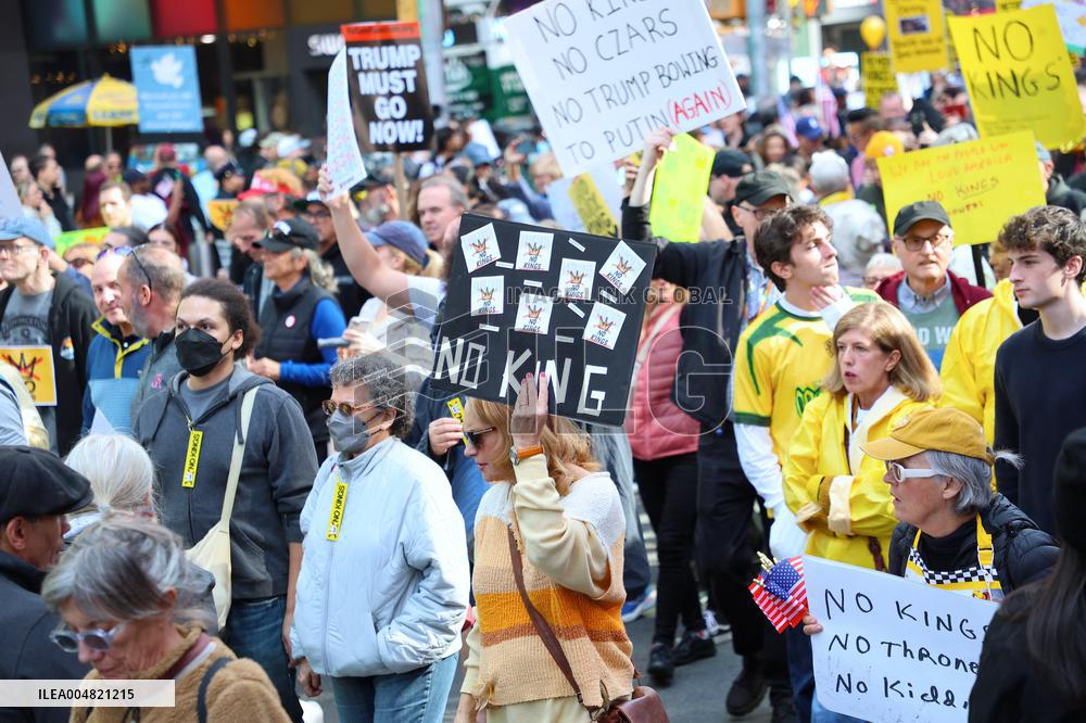 No Kings Protest in New York