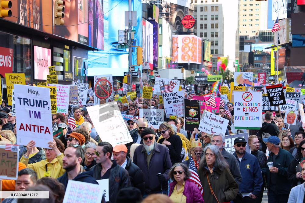 No Kings Protest in New York