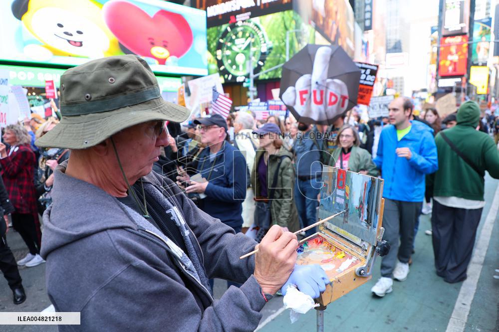 No Kings Protest in New York