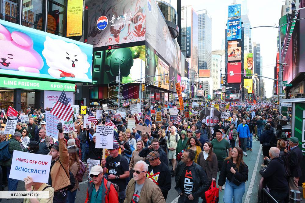 No Kings Protest in New York