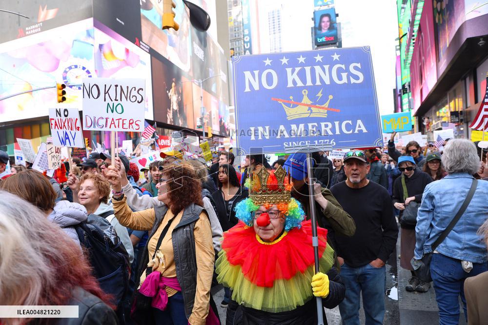 No Kings Protest in New York