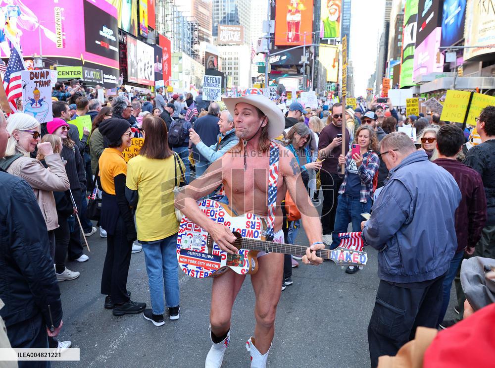 No Kings Protest in New York