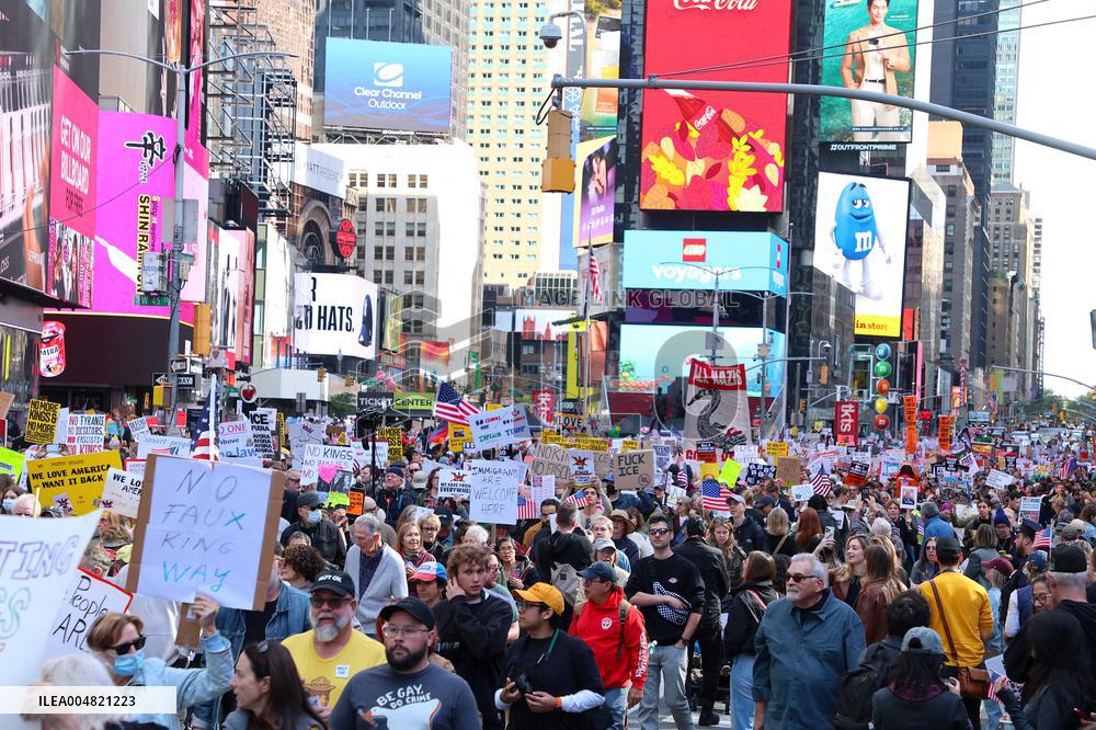 No Kings Protest in New York