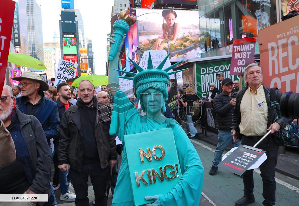 No Kings Protest in New York