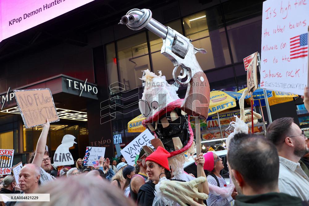 No Kings Protest in New York