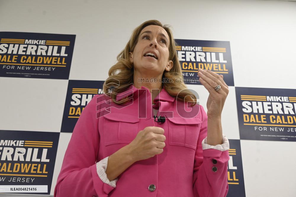 Sherrill Press Conference in Paramus NJ