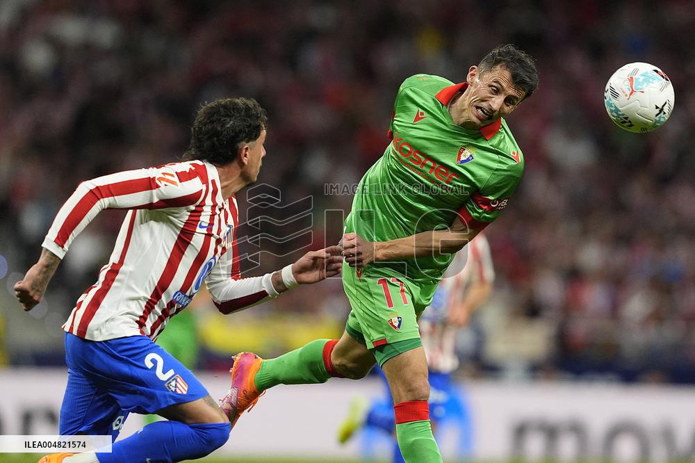 La Liga - Atletico De Madrid v Club Atletico Osasuna