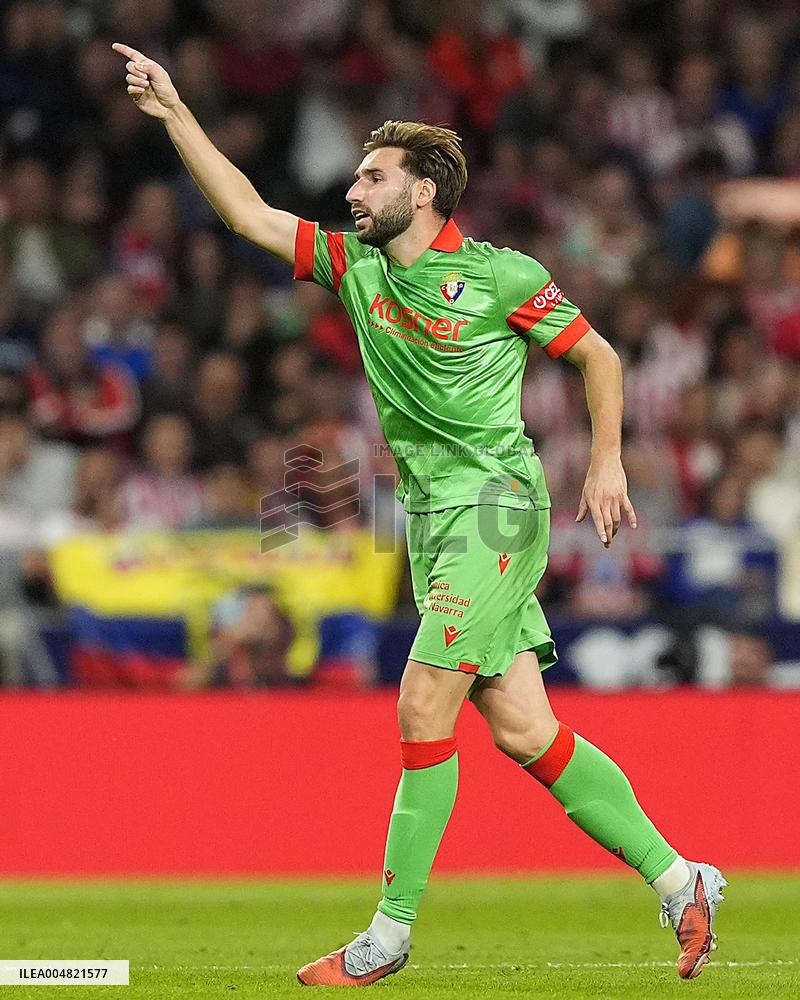 La Liga - Atletico De Madrid v Club Atletico Osasuna