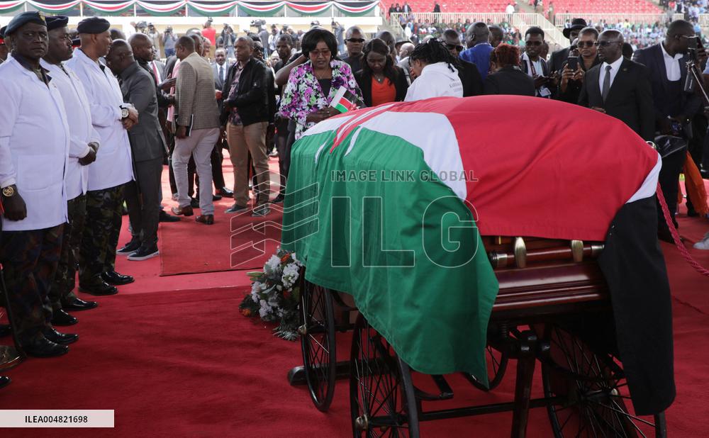 Former PM Raila Odinga State Funeral - Nairobi