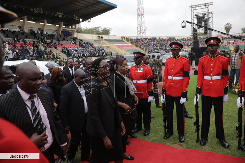 Former PM Raila Odinga State Funeral - Nairobi
