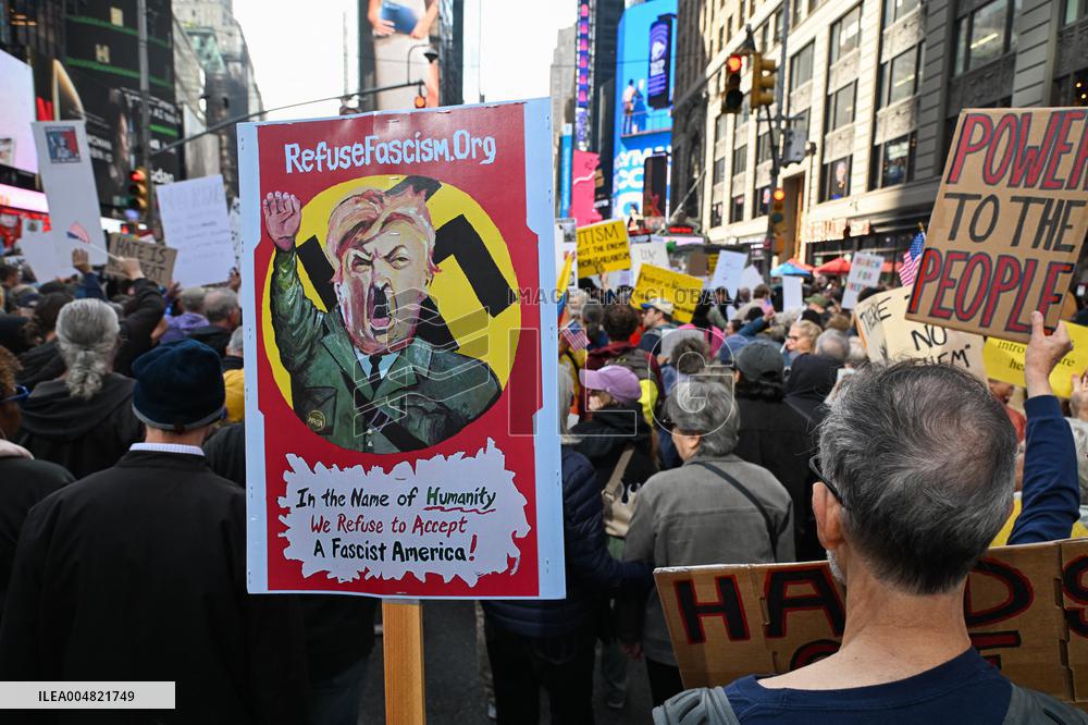 No Kings Protest in New York City - NYC