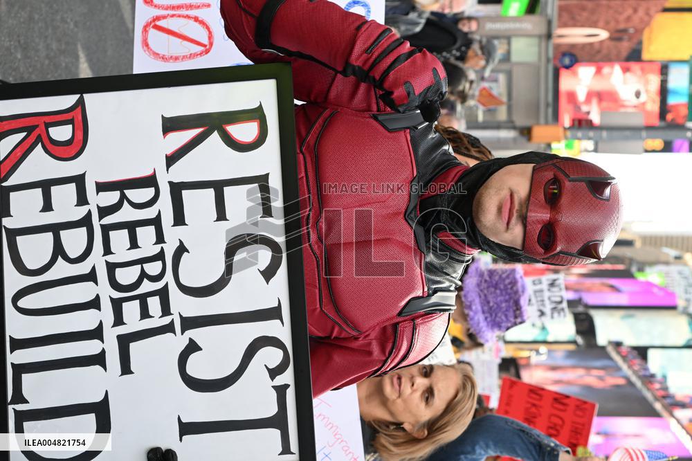 No Kings Protest in New York City - NYC