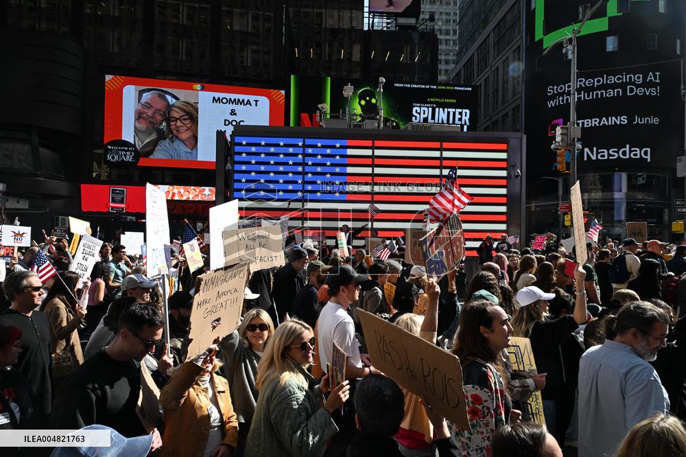 No Kings Protest in New York City - NYC