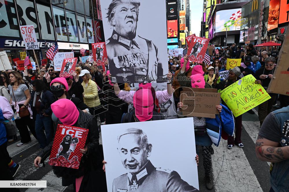 No Kings Protest in New York City - NYC