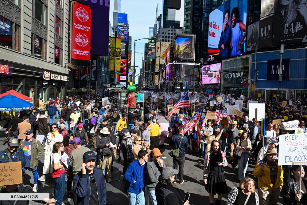 No Kings Protest in New York City - NYC