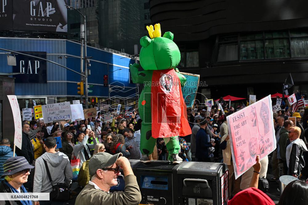 No Kings Protest in New York City - NYC