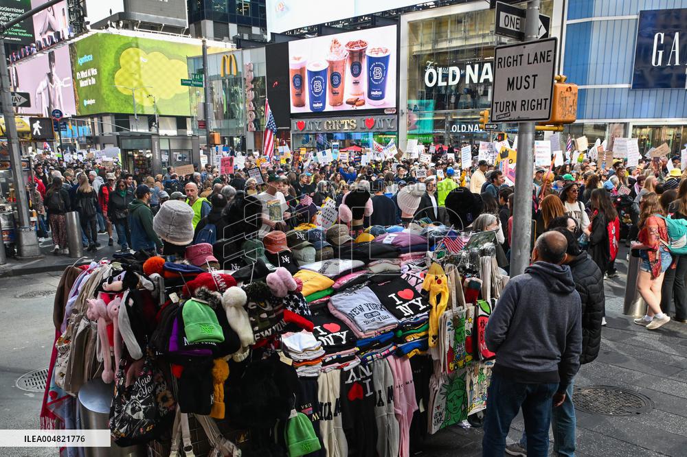 No Kings Protest in New York City - NYC