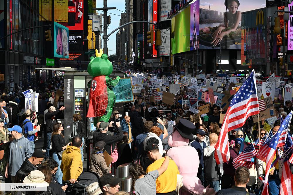 No Kings Protest in New York City - NYC