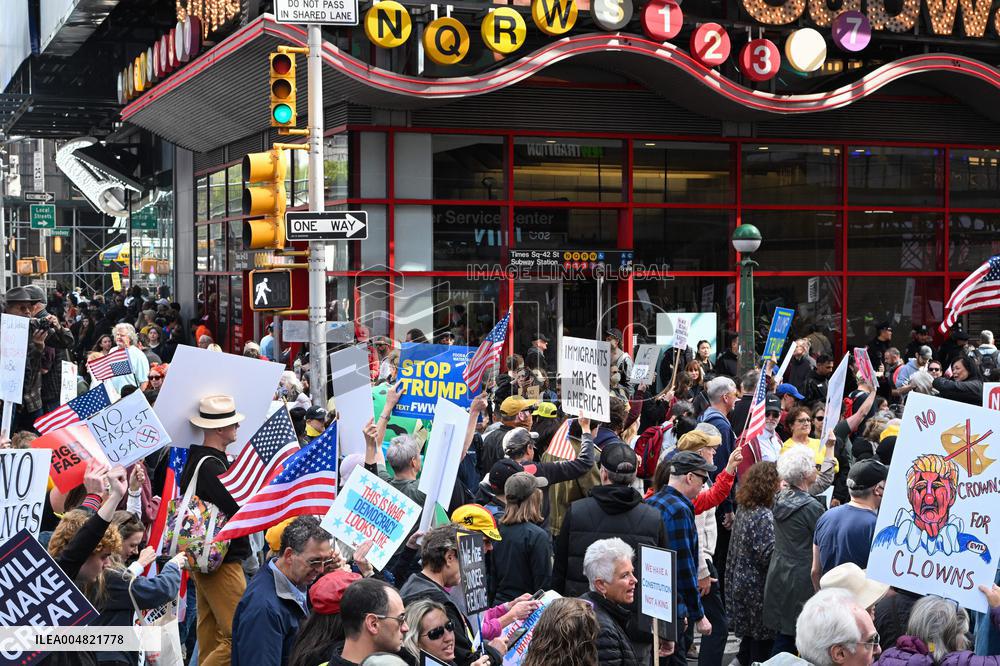 No Kings Protest in New York City - NYC