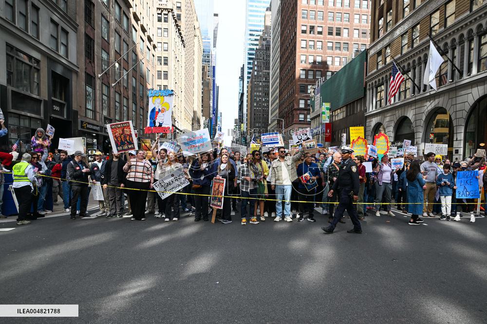 No Kings Protest in New York City - NYC