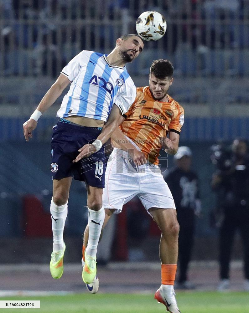 Super Cup Final - Pyramids FC of Egypt and RS Berkane of Morocco