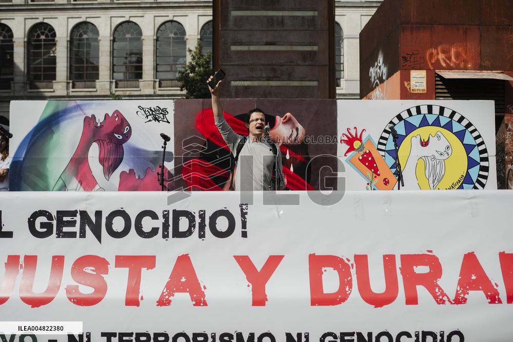 Demonstration For a Just Peace - Madrid