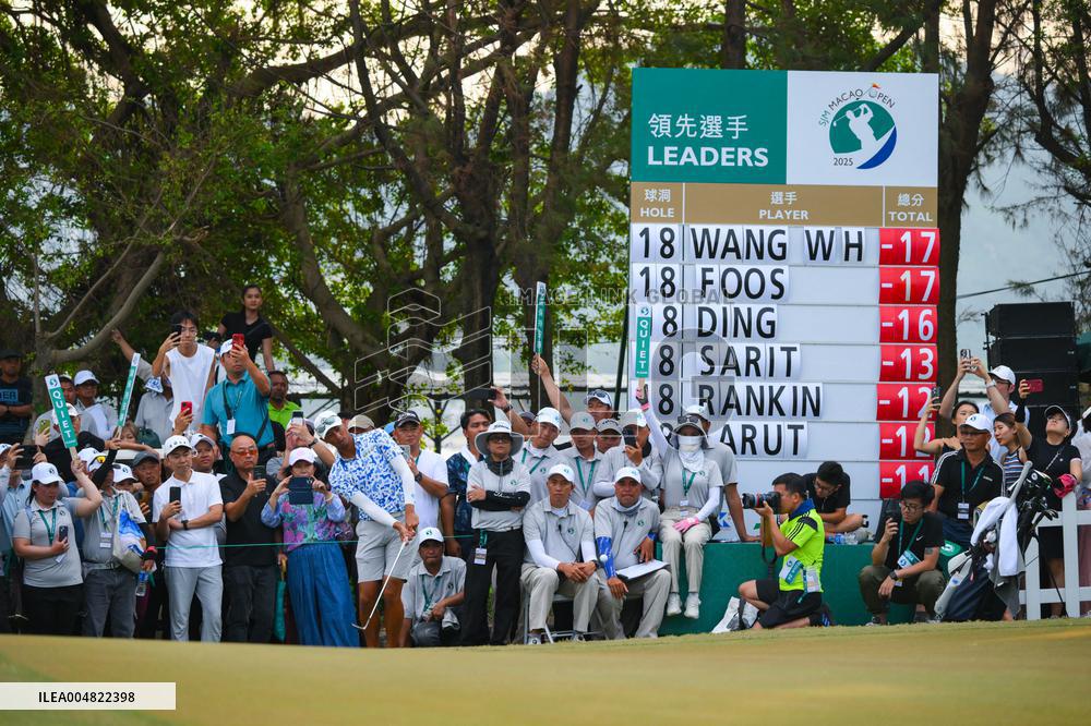 Macao Open Golf Tournament Begins - Chin