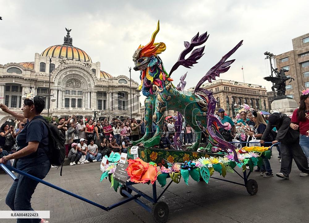 Alebrijes Parade Held in Mexico City - Mexico