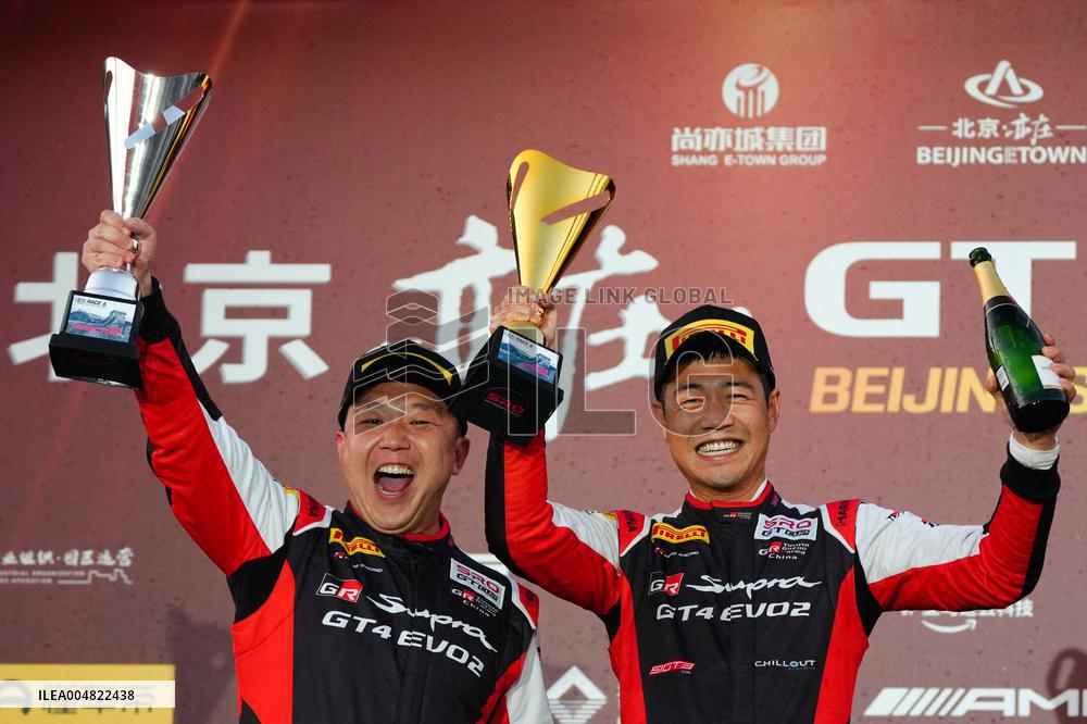 SRO GT Cup Race 2 Held Podium - Beijing