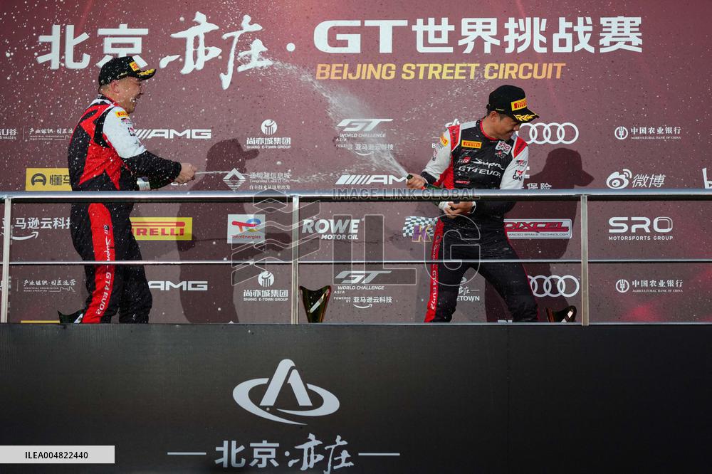 SRO GT Cup Race 2 Held Podium - Beijing