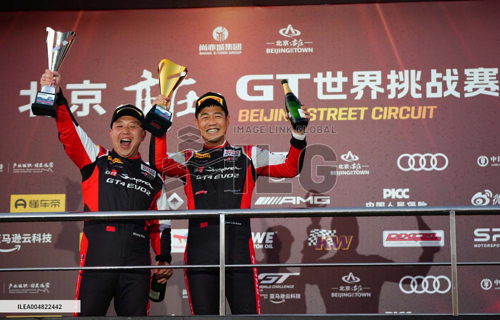 SRO GT Cup Race 2 Held Podium - Beijing