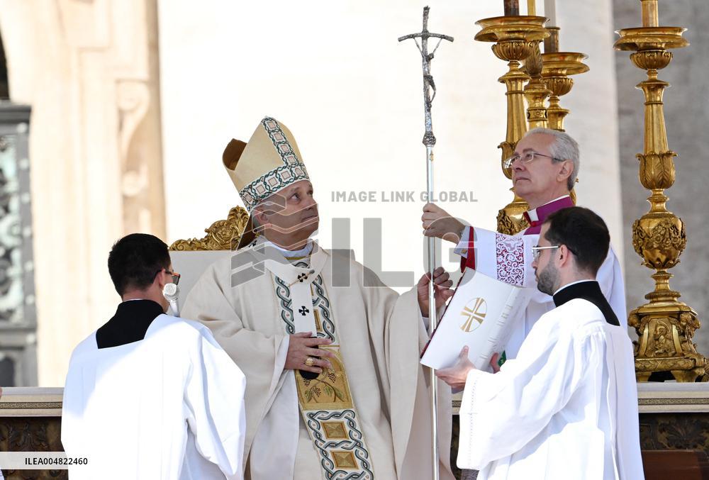 Pope Leo XIV Leads Mass For The Canonization Of 7 New Saints - Vatican