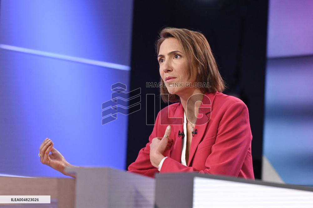 Valerie Hayer On Dimanche En Politique - Paris