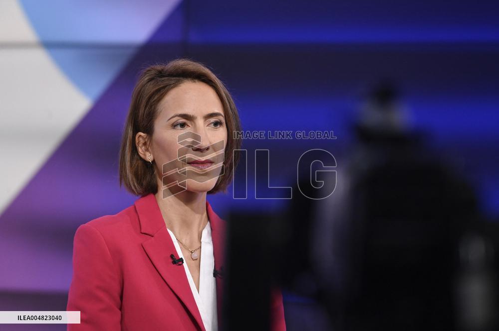 Valerie Hayer On Dimanche En Politique - Paris