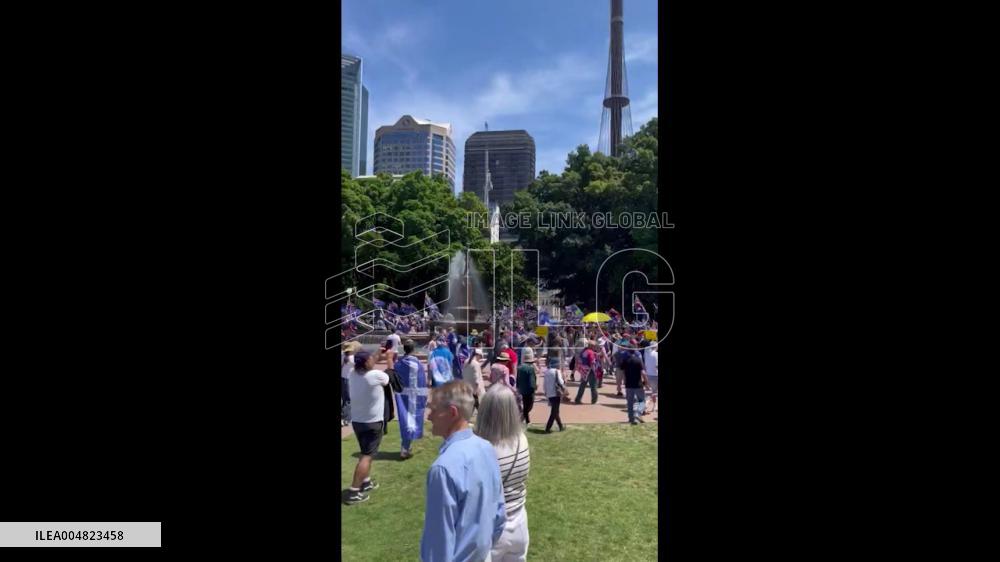 Australia: ‘March for Australia’ Rallies Held Across Country