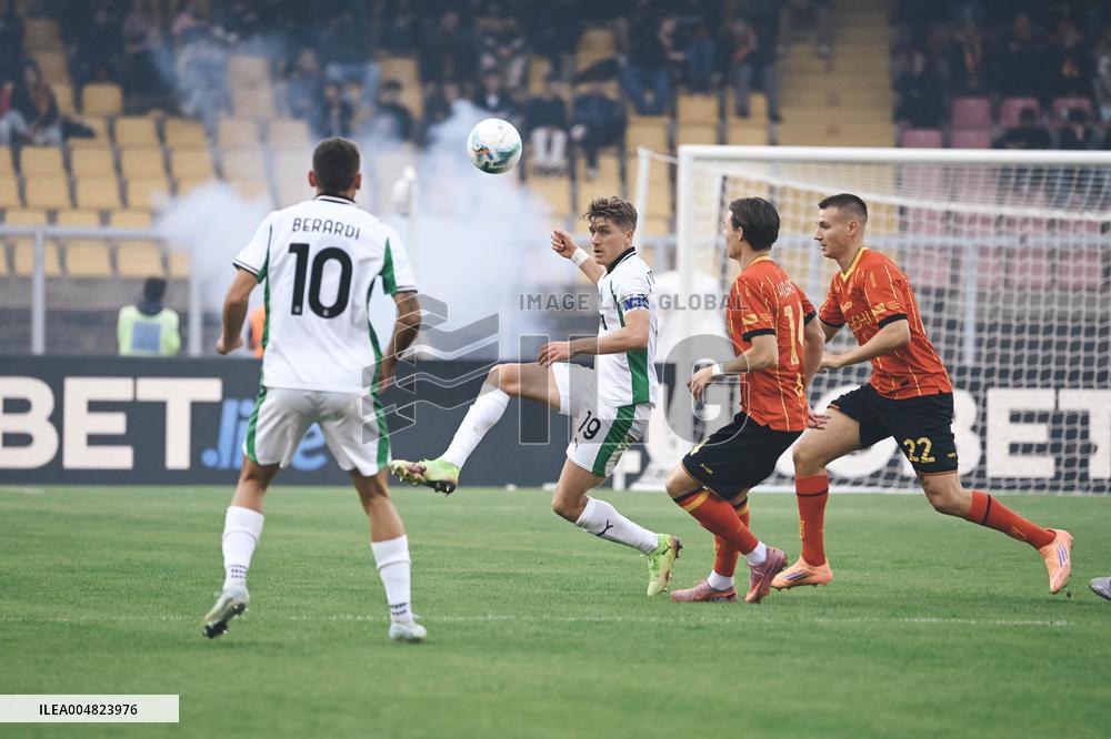 CALCIO - Serie A - US Lecce vs US Sassuolo