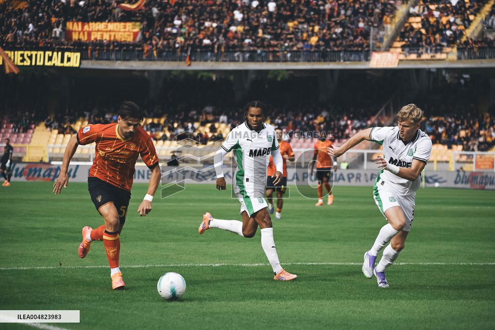 CALCIO - Serie A - US Lecce vs US Sassuolo