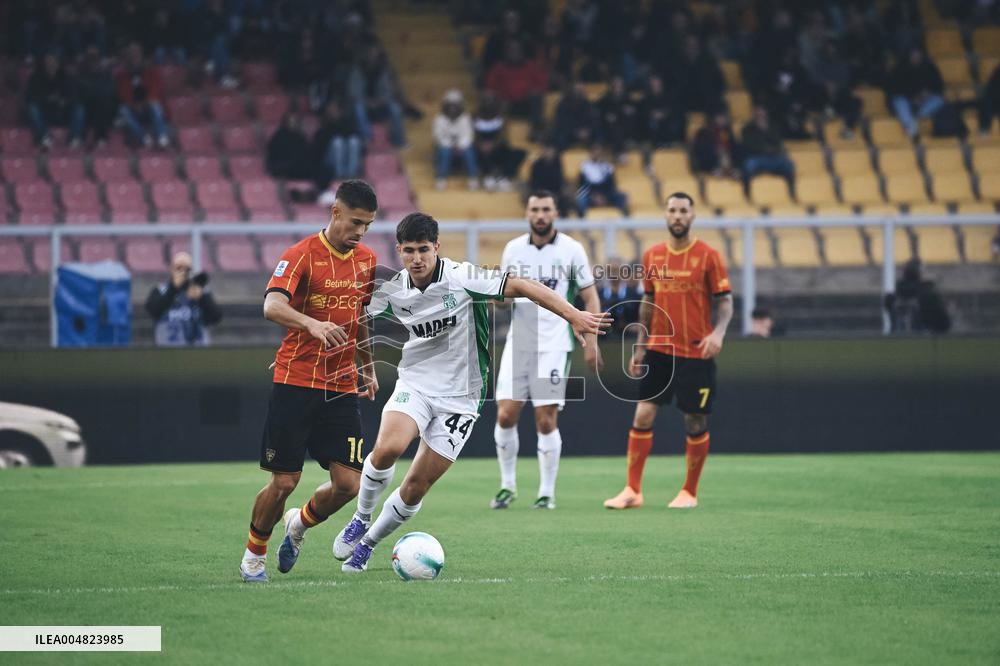 CALCIO - Serie A - US Lecce vs US Sassuolo