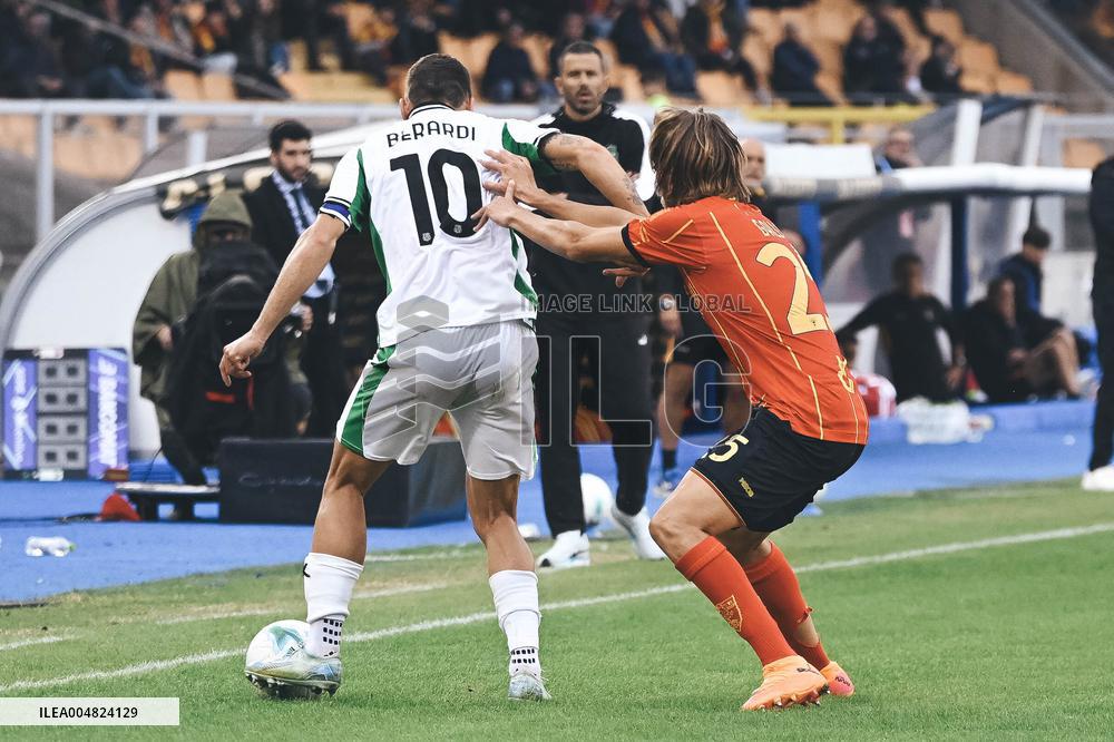 CALCIO - Serie A - US Lecce vs US Sassuolo