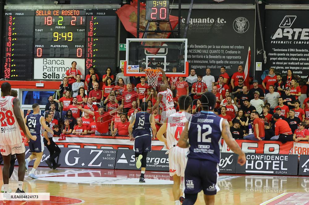 BASKET - Serie A2 - Sella Cento vs Liofilchem Roseto