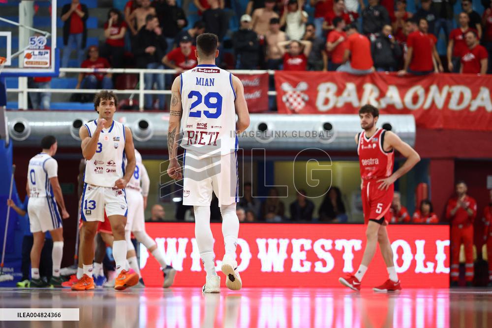 BASKET - Serie A2 - RSR Sebastiani Rieti vs Estra Pistoia