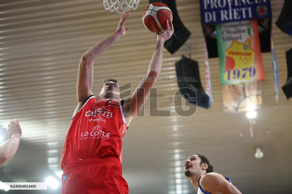 BASKET - Serie A2 - RSR Sebastiani Rieti vs Estra Pistoia